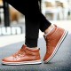 Big Size Men Casual Warm Plush Lining Flats