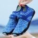 Big Size Men Sports Quick Drying Water Shoes Printed Breathable Beach Shoes Flats