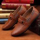 Big Size Soft Comfortable Genuine Leather Flats