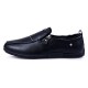 Breathable Men Slip-on Size Zipper Leather Flats