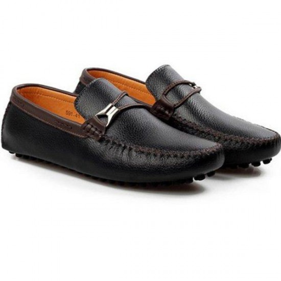 British Style Men's Boat Moccasin Leather Shoes Driving Loafer Oxfords