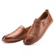 Comfy Men Casual Soft Sole Genuine Leather Flats Loafers