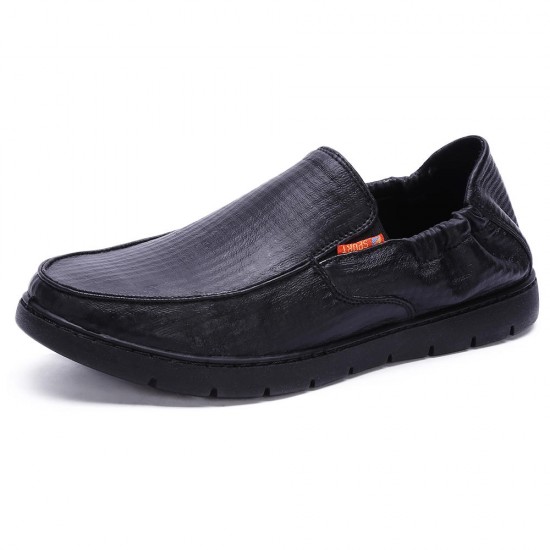 Elastic Band Shoes Soft Arch Sole Casual Loafers