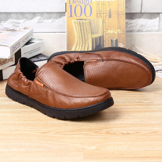 Elastic Band Shoes Soft Arch Sole Casual Loafers