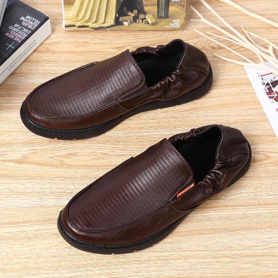 Elastic Band Shoes Soft Arch Sole Casual Loafers