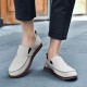 Men Breathable Casual Canvas Cloth Loafers Slip On Flats