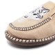Men Casual Breathable Canvas Low Top Slip On Loafers Flax Insole Shoes