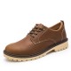 Men Casual Soft Lace Up Daily Work Loafers