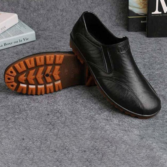 Men Casual Waterproof Flats Slip On Soft Loafers Kitchen Working Shoes