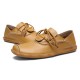 Business Shoes Men Casual Low Top Oxfords In Leather