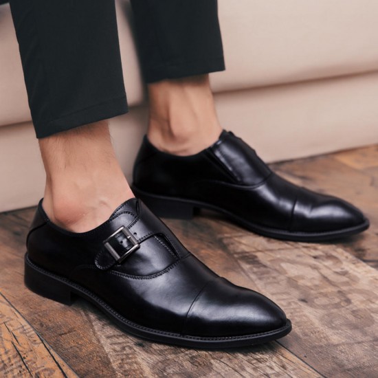 Men Business Formal Dress Shoes Leather Oxfords