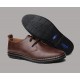 Mens Fashion Flats Oxfords Casual Dress PU Leather Shoes