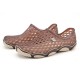 Men Beach Sandals Flat Outdoor Slip On Hollow Out Shoes