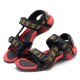 Men Breathable Adjustable Hook Loop Sandals Outdoor Beach Shoes