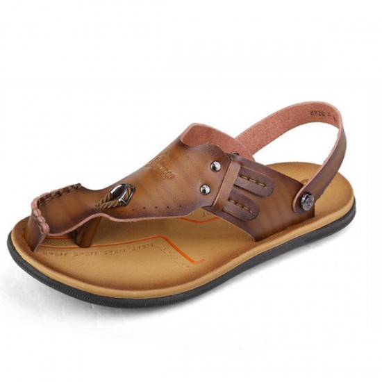 Men Casual Sandals Cool Slippers Beach Shoes