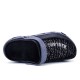 Men Knitted Fabric Sandals Comfortable Summer Slippers