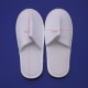 1Pair Closed Toe White Disposable Hotel Slippers SPA Slippers