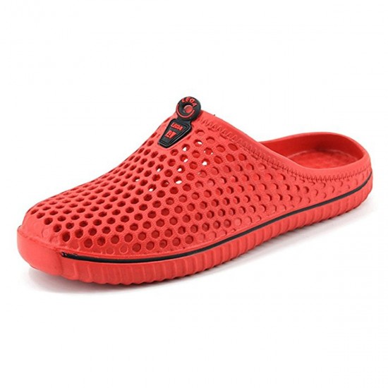 Big Size Unisex Hollow Out Outdoor Slippers Breathable Slip-on Beach Slipper shoes