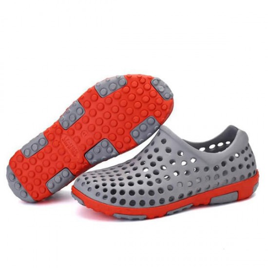 Hollow Out Slip On Breathable Casual Flat Shoes