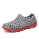 Hollow Out Slip On Breathable Casual Flat Shoes