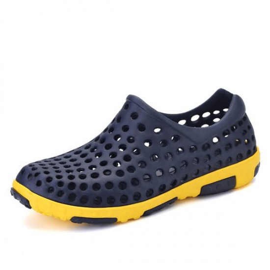 Hollow Out Slip On Breathable Casual Flat Shoes