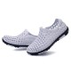 Hollow Out Slip On Breathable Casual Flat Shoes