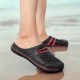 Men Hollow Outs Outdoor Slippers Rainy Days Shoes Beach Shoes