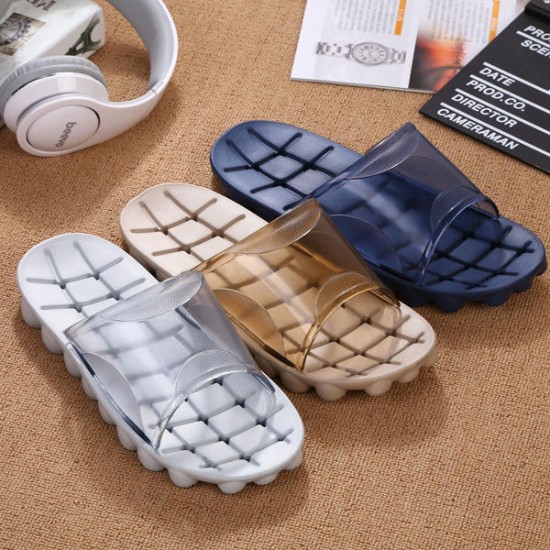 Unisex Slipper Home Bathroom Indoor Comfortable Fashion Slip On Shoes