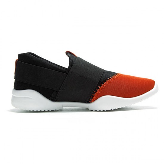 Men Breathable Elastic Bnad Slip On Casual Sneakers