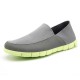 Men Breathable Mesh Cloth Slip On Flat Sneakers Lightweight Soft Sole Shoes