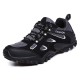 Men Breathable Mesh Outdoor Hiking Slip Resistant Lace Up Sneakers