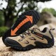 Men Breathable Mesh Outdoor Hiking Slip Resistant Lace Up Sneakers