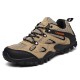 Men Breathable Mesh Outdoor Hiking Slip Resistant Lace Up Sneakers