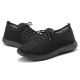 Men Comfy Soft Warm Fur Lining Sports Lace Up Sneakers
