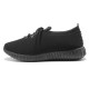 Men Comfy Soft Warm Fur Lining Sports Lace Up Sneakers