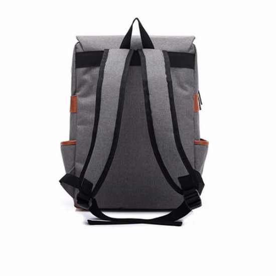 14inch Laptop Unisex Canvas Classic Laptop Backpacks School Backpack