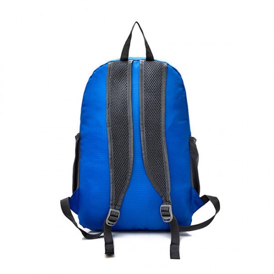 Women Men Casual Light Folding Shoulder Bag Backpack Sports Bag Travel Bag