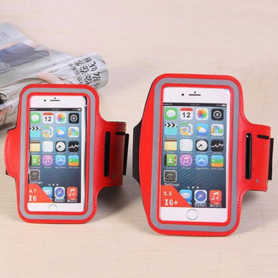 6inches Cell Phone Universal Waterproof Sports Running Armband Cell Phone Holder