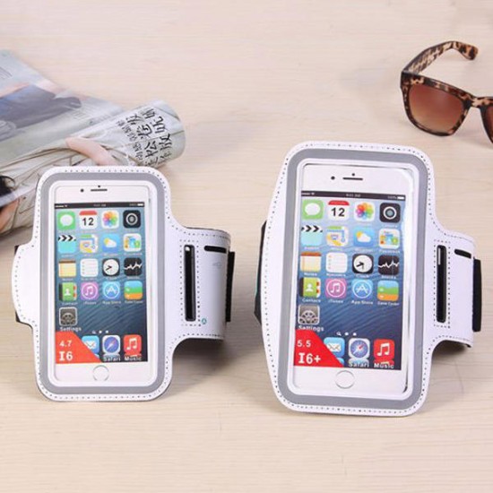 6inches Cell Phone Universal Waterproof Sports Running Armband Cell Phone Holder