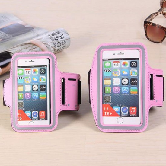 6inches Cell Phone Universal Waterproof Sports Running Armband Cell Phone Holder