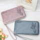 Baellerry Women Faux Leather Multifunctional Card Holder Phone Bag