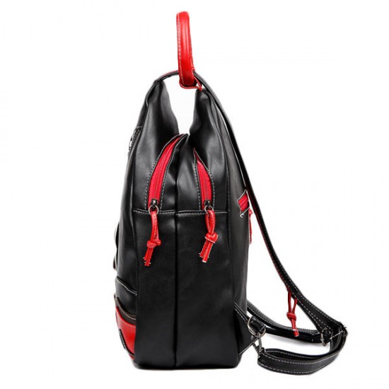 Chinese Style Black Chest Bags Backpack 3 Pcs Casual Crossbody Bags National Cluthes Bags