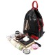 Chinese Style Black Chest Bags Backpack 3 Pcs Casual Crossbody Bags National Cluthes Bags