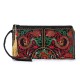 Ethnic Embroidery Flowers Bag Clutch Bag Purse For Women