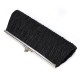 New Elegant Satin Pleated Bridal Evening Clutch Handbag