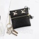 Cartoon Eyes Pearlite Layer Coin Bags Card Holde Key Bags Purse