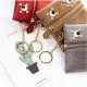 Cartoon Eyes Pearlite Layer Coin Bags Card Holde Key Bags Purse