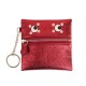 Cartoon Eyes Pearlite Layer Coin Bags Card Holde Key Bags Purse