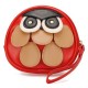 Cute Cartoon Owl Pattern Girls Small Clutch Wallet Coins Bag Purse
