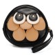 Cute Cartoon Owl Pattern Girls Small Clutch Wallet Coins Bag Purse